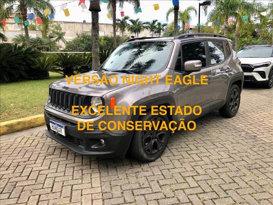 JEEP RENEGADE 1.8 16V FLEX NIGHT EAGLE 4P AUTOMÁTICO JEEP RENEGADE 1.8 16V FLEX NIGHT EAGLE 4P AUTOMÁTICO